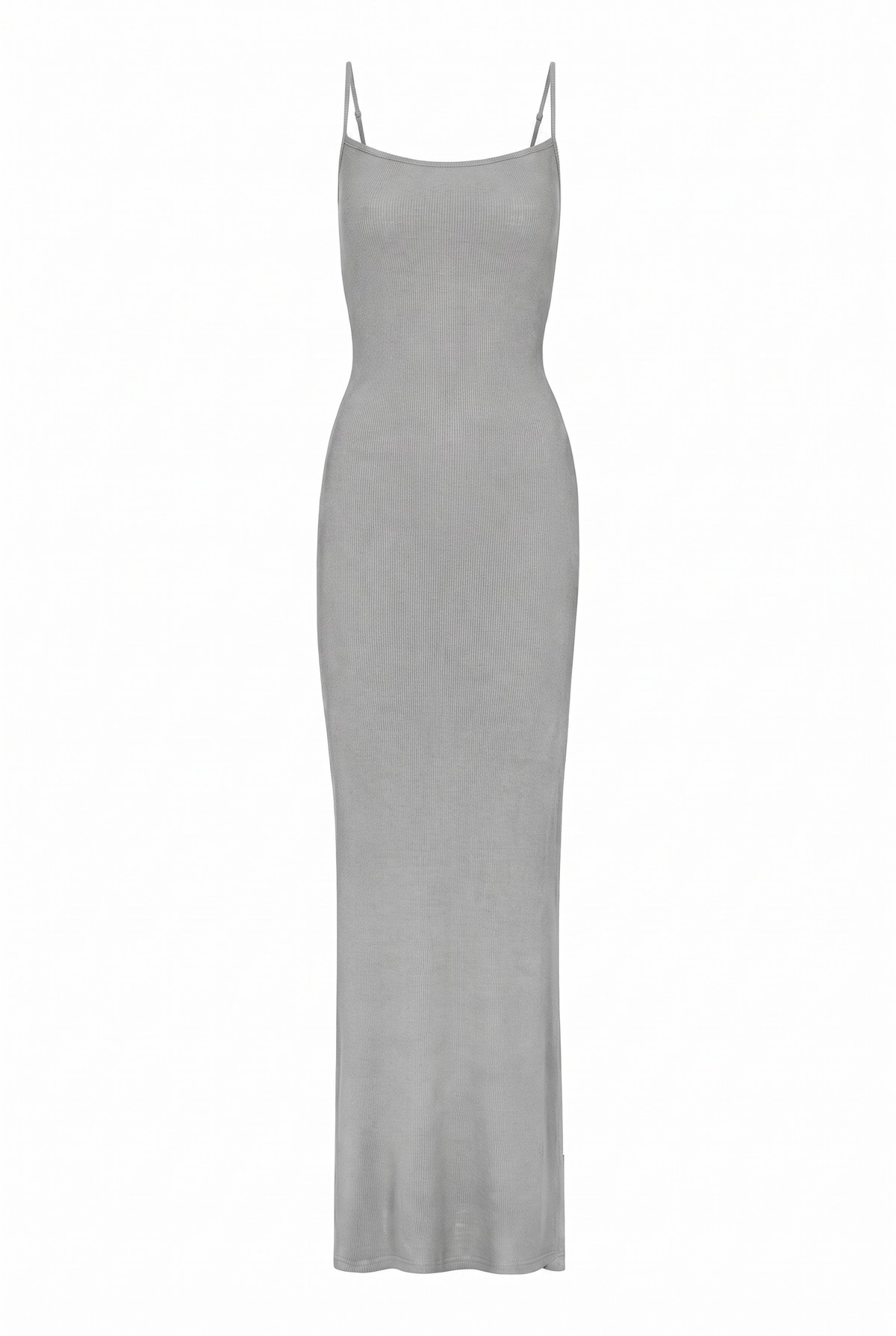 Black Bodycon Slip Maxi Dress