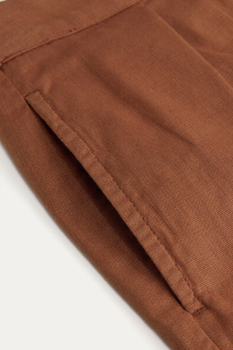 Breezy Pleated Tailored A-Line Shorts