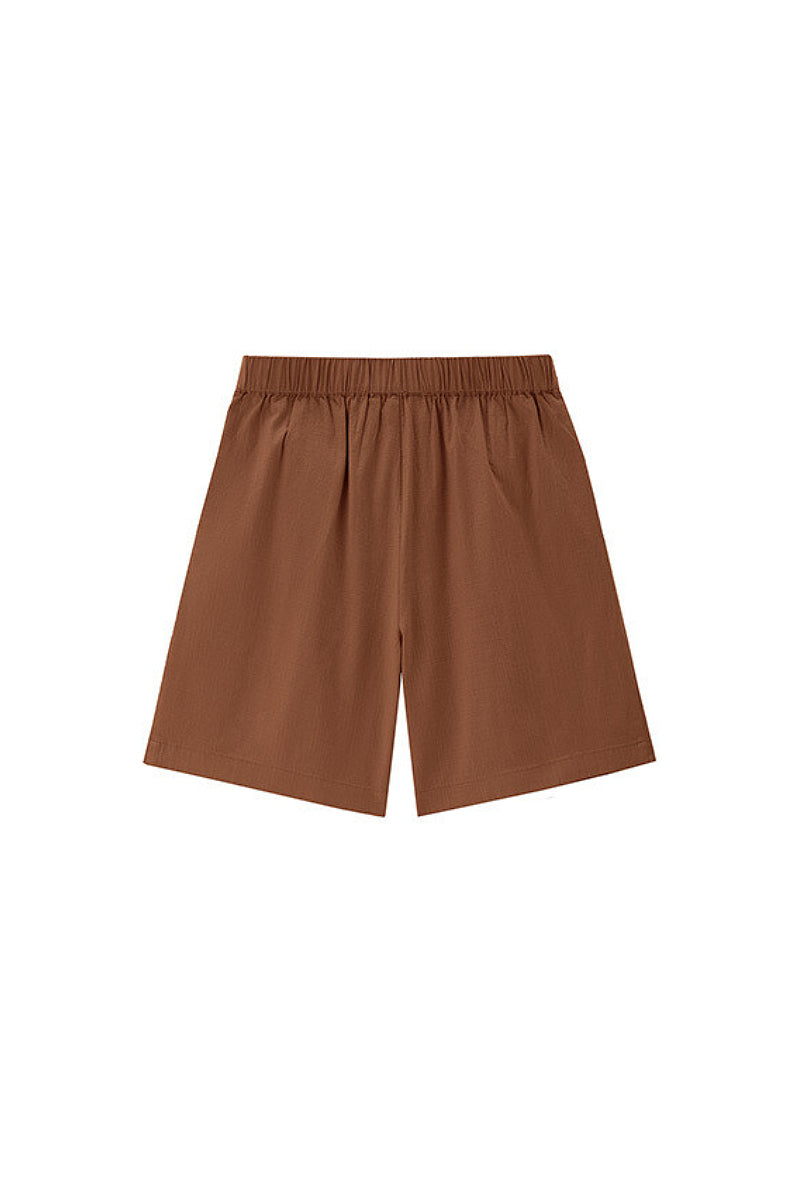 Breezy Pleated Tailored A-Line Shorts