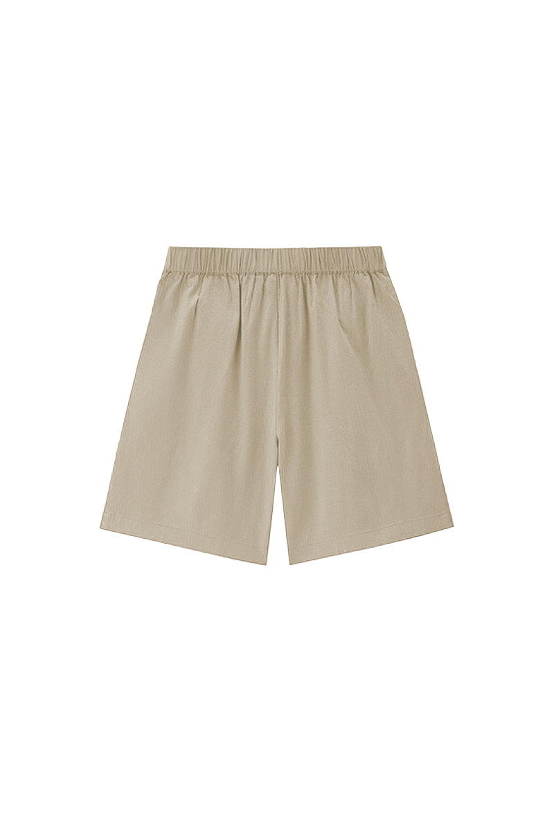 Breezy Pleated Tailored A-Line Shorts