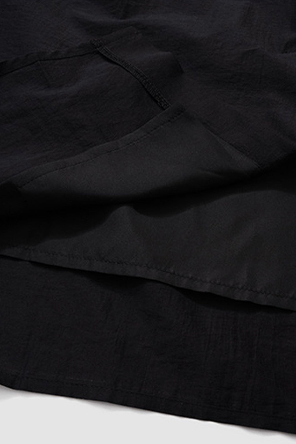 Cotton Blend High Waist Cocoon Midi Skirt
