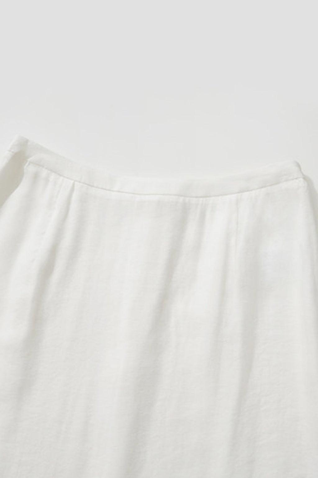 Flowy A-Line High Wasit Tencel Maxi Skirt with Slits