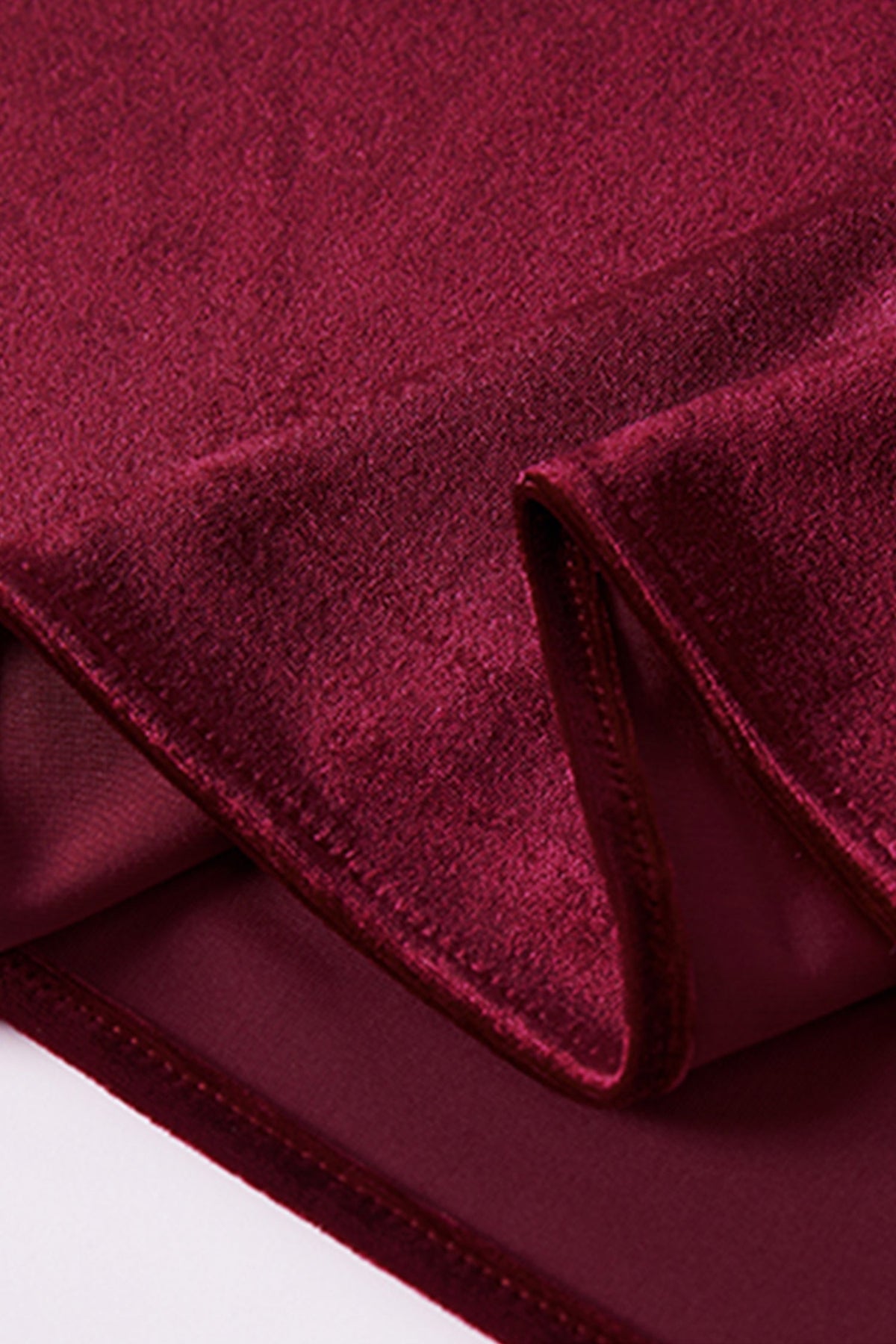 Flowy Velvet Bias-Cut Maxi Skirt