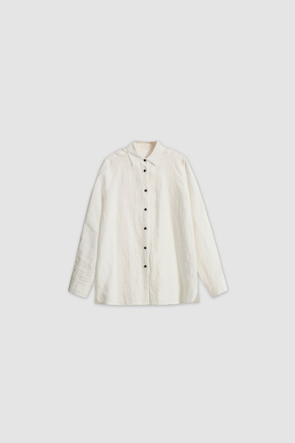 French 28 Count 100% Hemp White Shirt