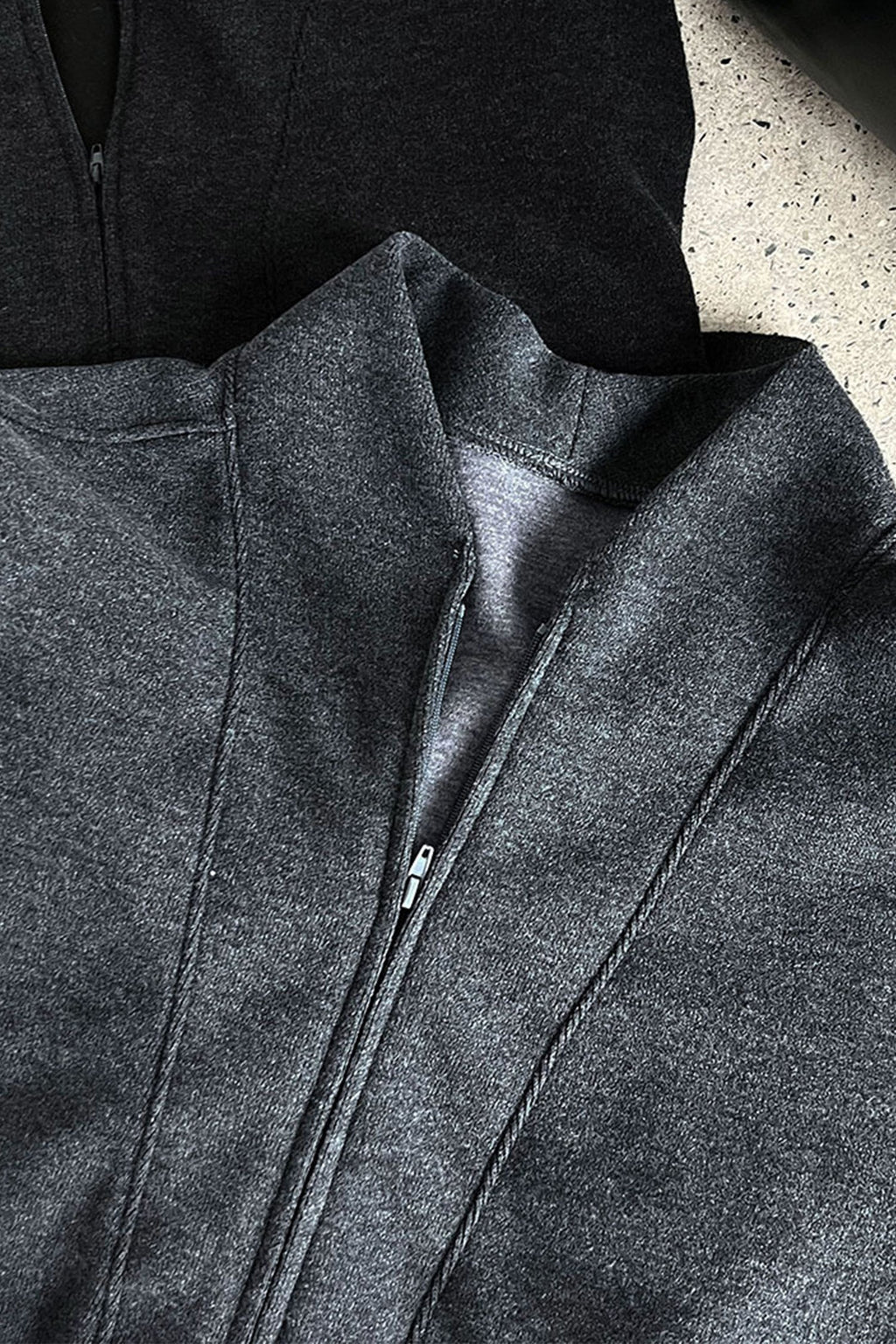 Half Zip Pullover Sweatshirt and Barrel Leg Pants Set