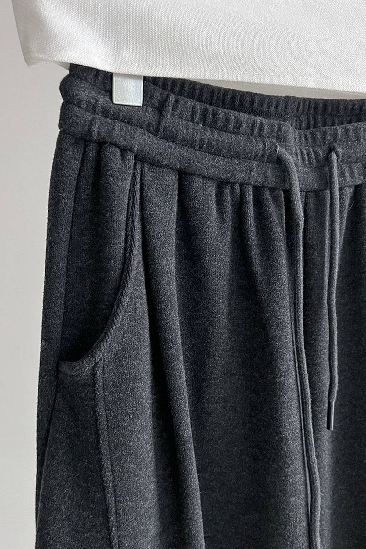 Half Zip Pullover Sweatshirt and Barrel Leg Pants Set