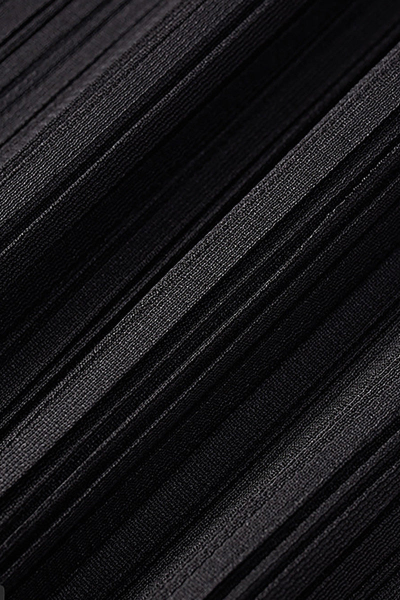 Designer Inspired Pleated Midi Slip Dress