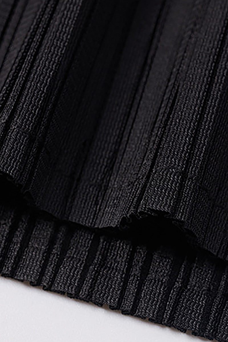 Designer Inspired Pleated Midi Slip Dress