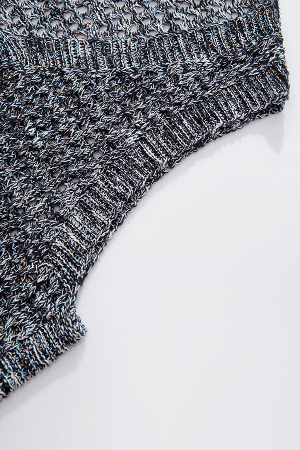 Lightweight Linen-Cotton Crochet Cover-Up Tank Top