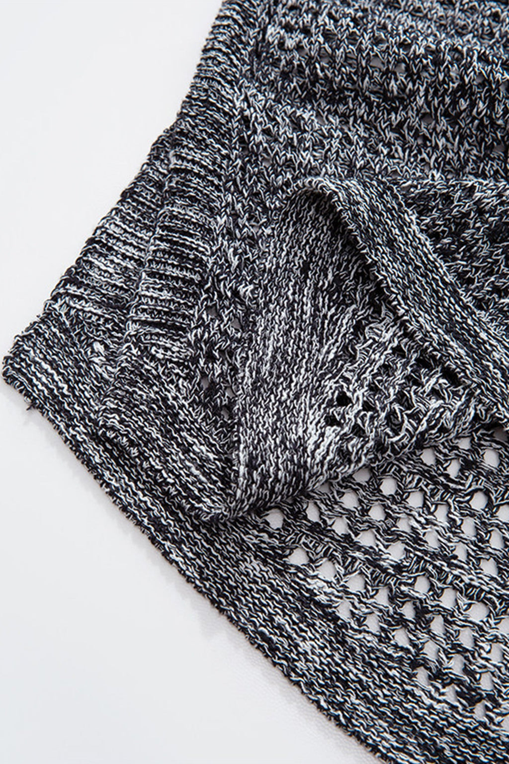 Lightweight Linen-Cotton Crochet Cover-Up Tank Top