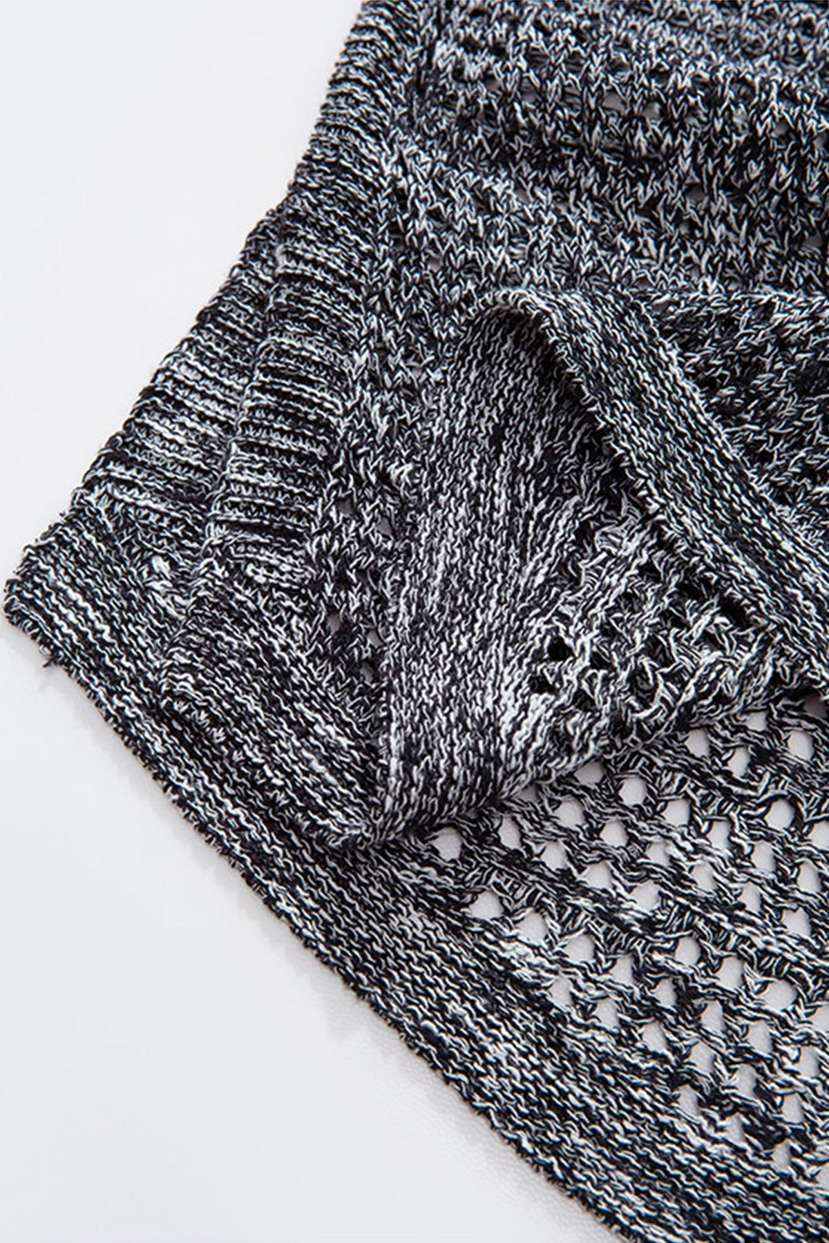 Lightweight Linen-Cotton Crochet Cover-Up Tank Top