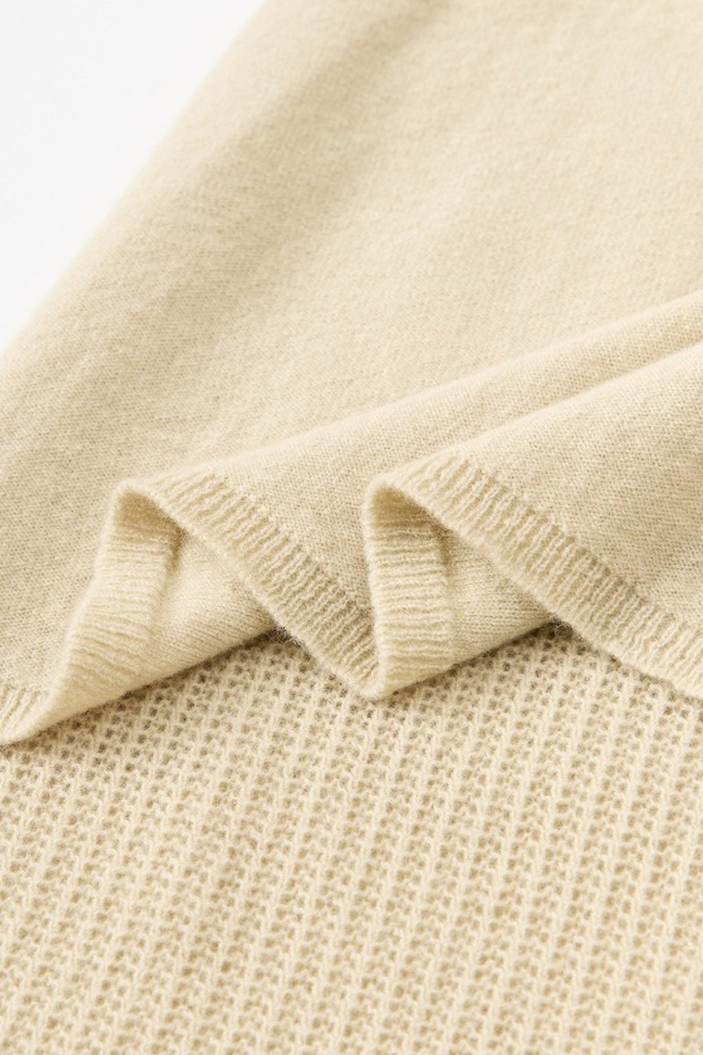 Lightweight Wool Open Knit Sweater Skirt
