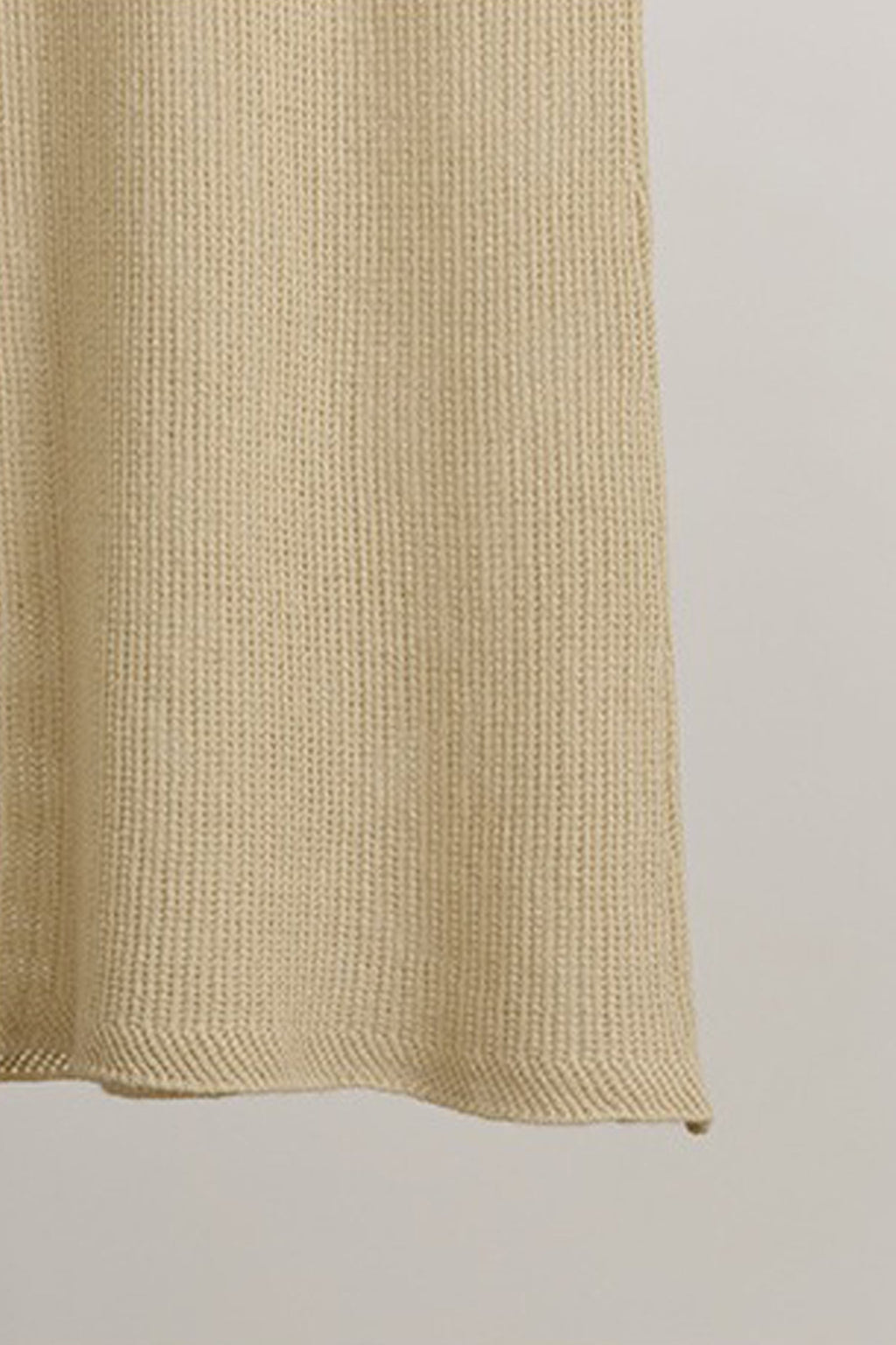Lightweight Wool Open Knit Sweater Skirt