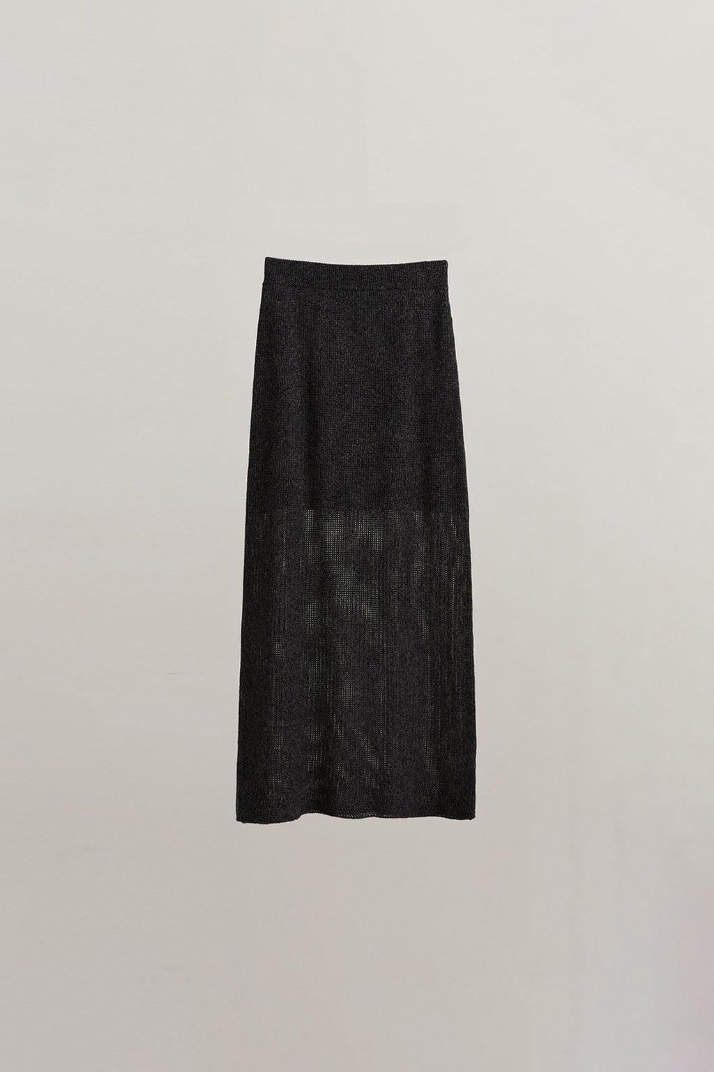 Lightweight Wool Open Knit Sweater Skirt
