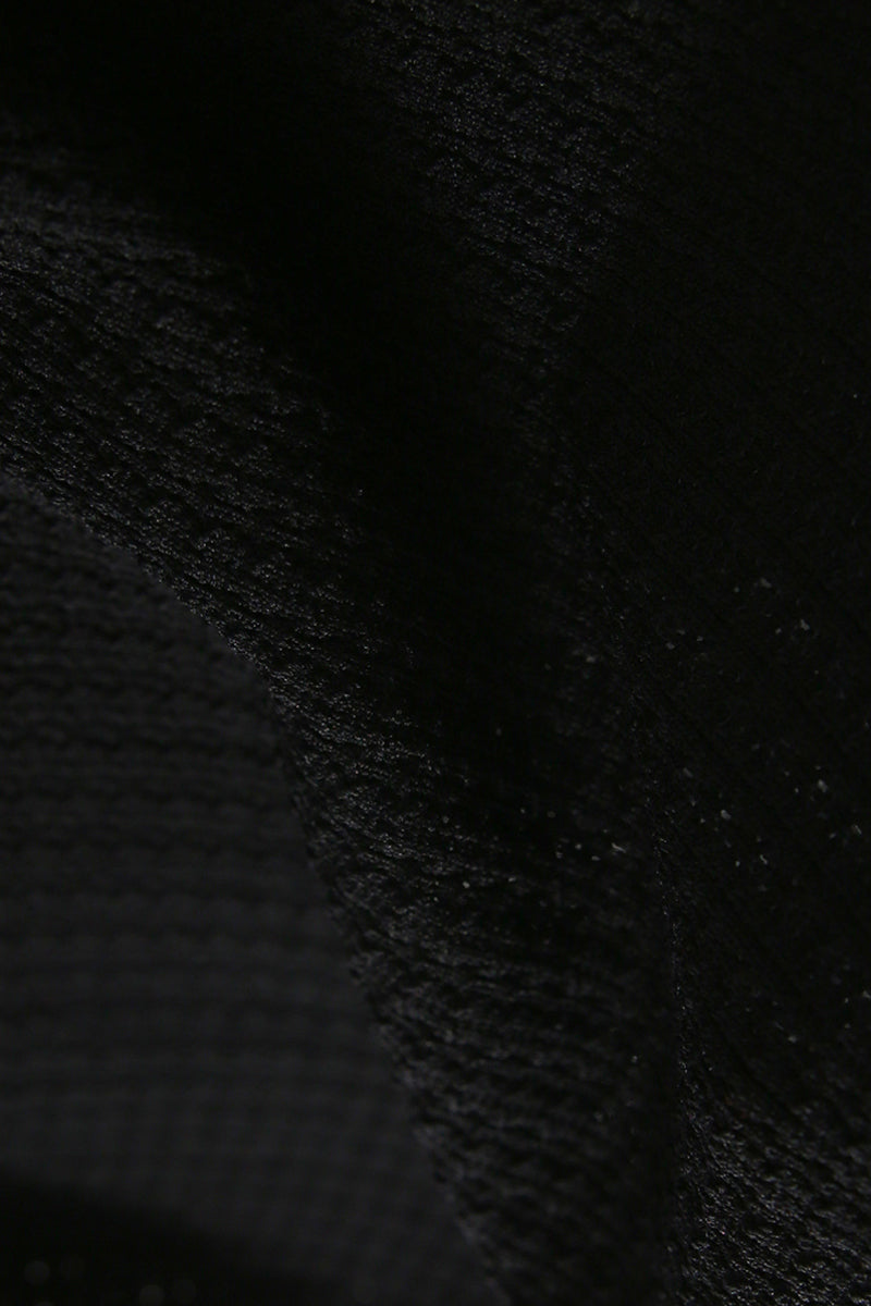 Machine Washable Silk Blend Short-Sleeve Knit Top