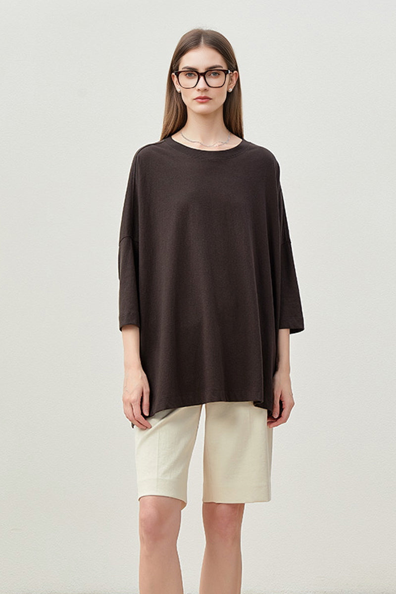 Oversized Boxy Drop Shoulder T-Shirt