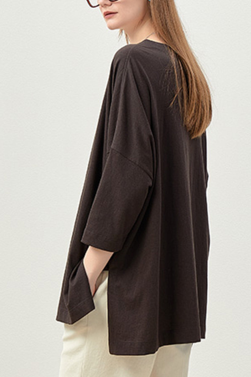 Oversized Boxy Drop Shoulder T-Shirt