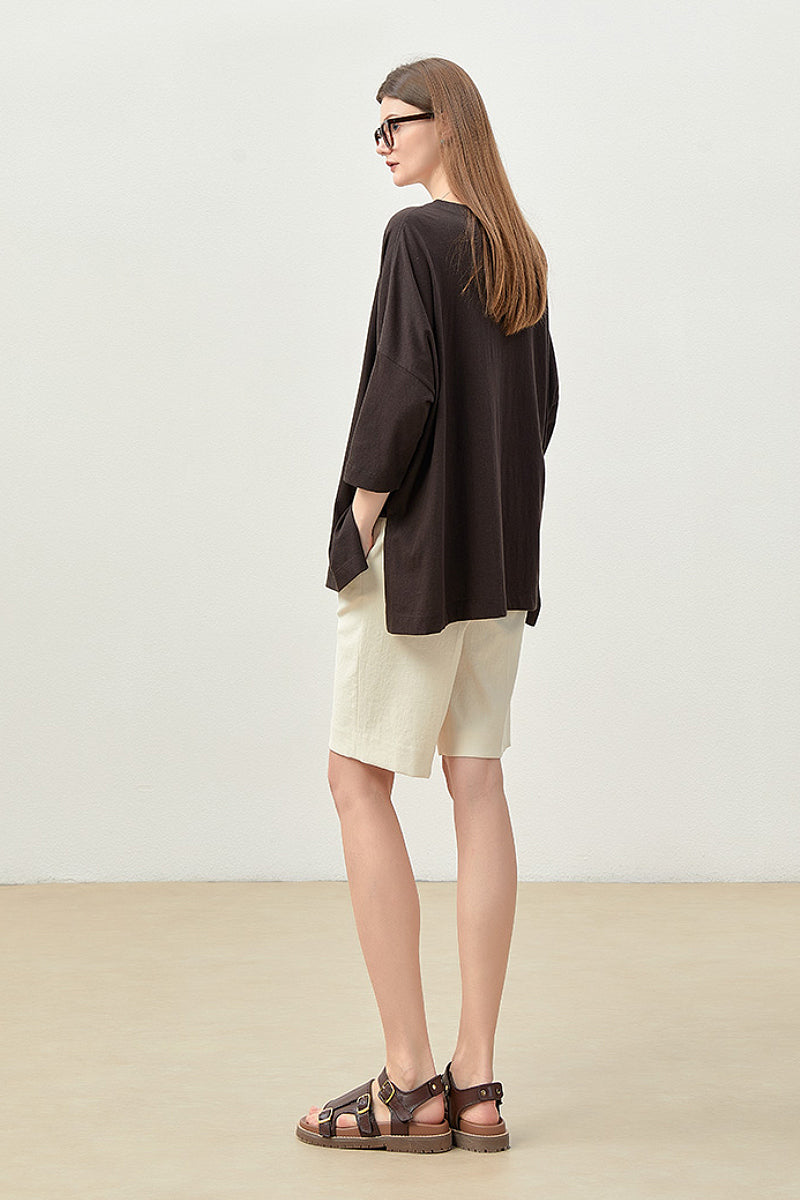 Oversized Boxy Drop Shoulder T-Shirt