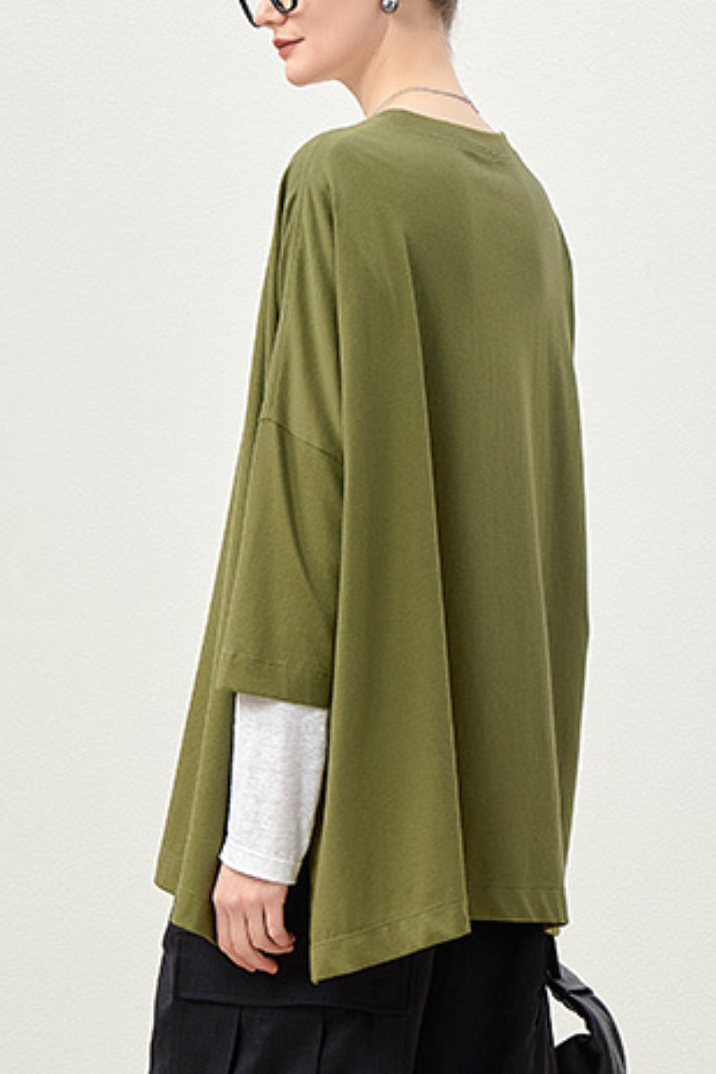 Oversized Boxy Drop Shoulder T-Shirt