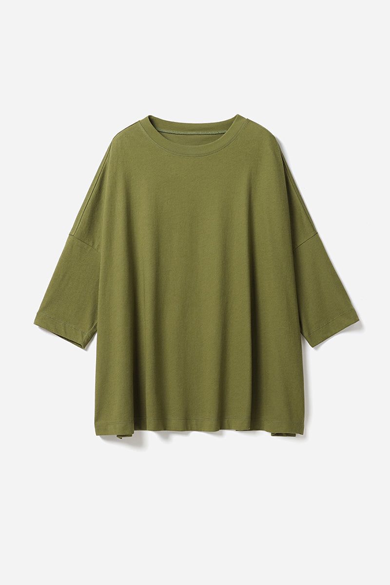 Oversized Boxy Drop Shoulder T-Shirt