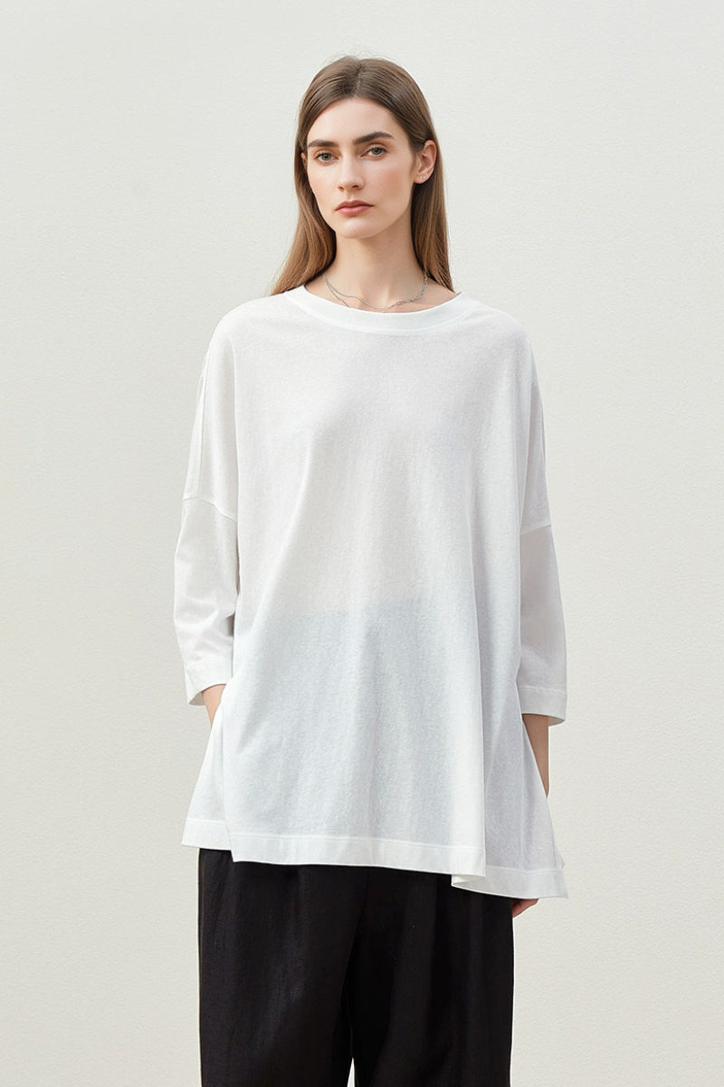 Oversized Boxy Drop Shoulder T-Shirt