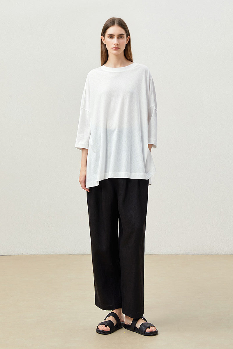 Oversized Boxy Drop Shoulder T-Shirt