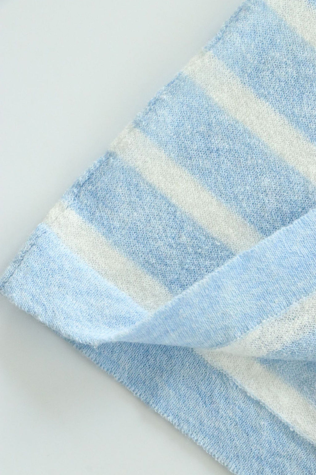 Oversized Japanese Linen Striped Long Sleeve T-Shirt