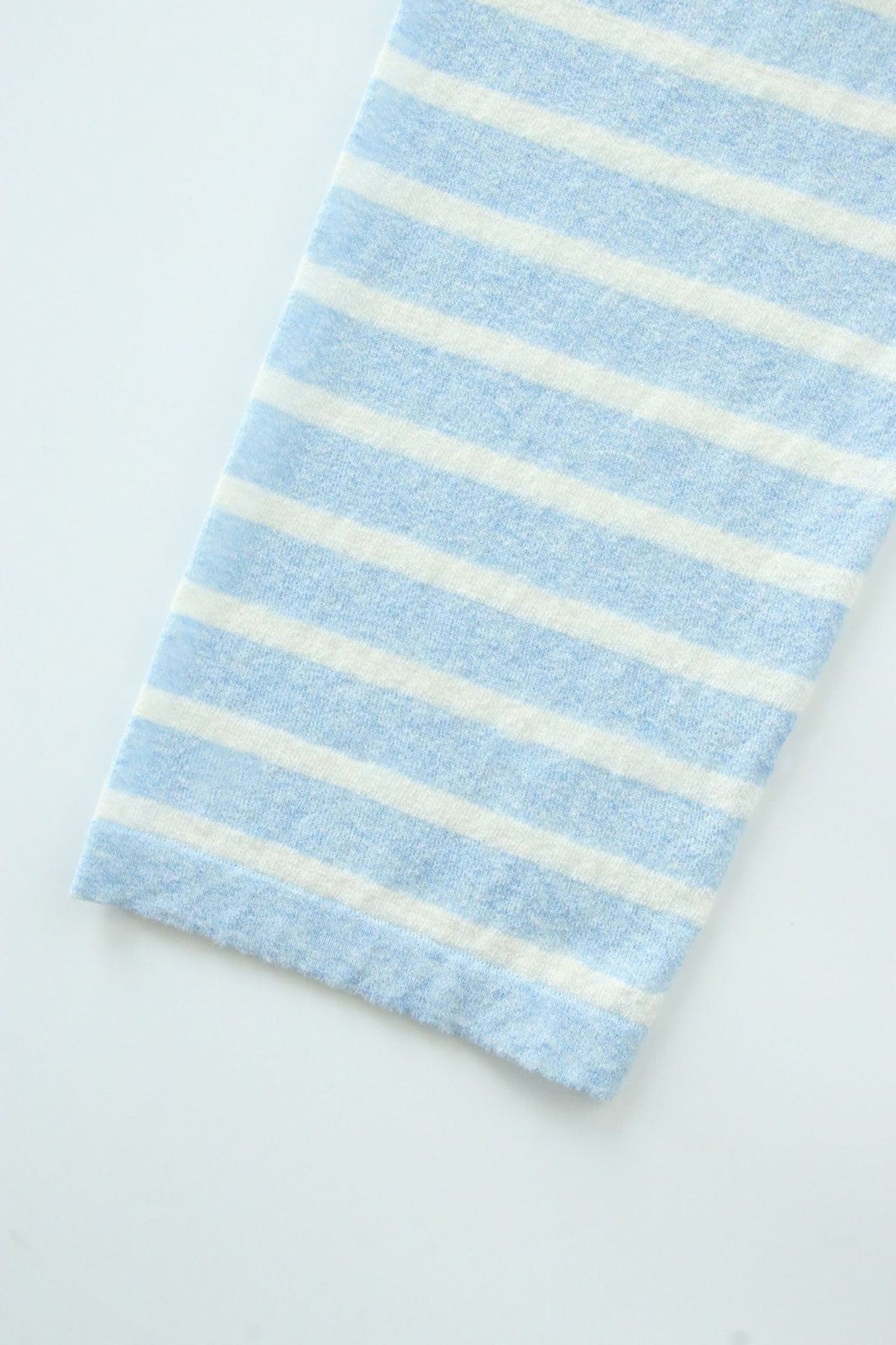 Oversized Japanese Linen Striped Long Sleeve T-Shirt