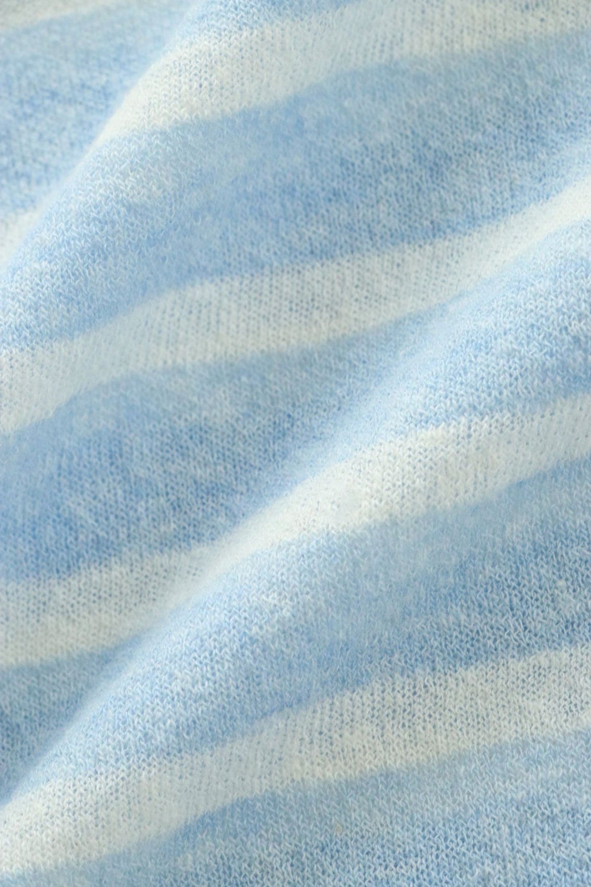 Oversized Japanese Linen Striped Long Sleeve T-Shirt