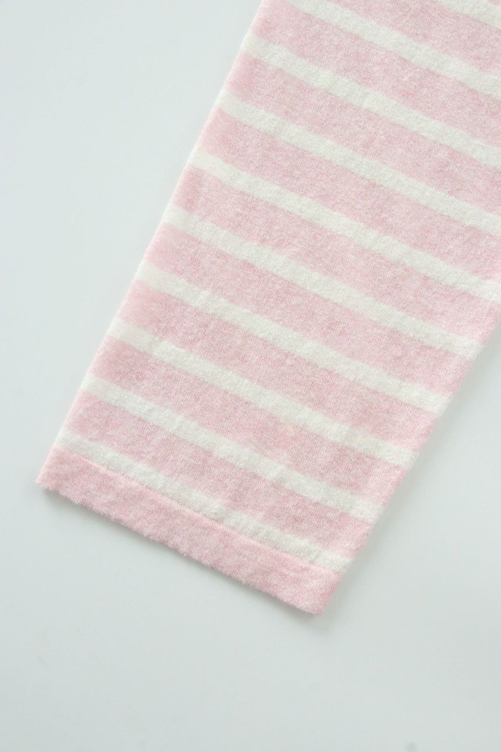 Oversized Japanese Linen Striped Long Sleeve T-Shirt