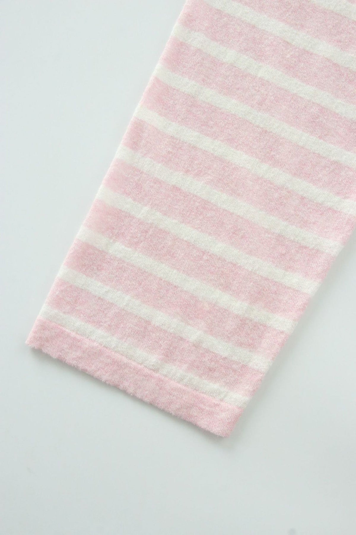 Oversized Japanese Linen Striped Long Sleeve T-Shirt