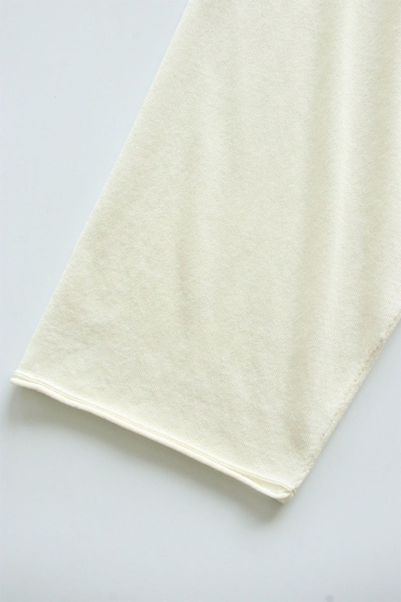 Oversized Triacetate-Cotton Long Sleeve Polo T-Shirt
