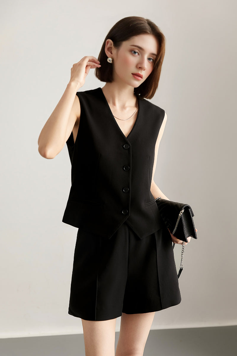 Regular-Fit Tailored Acetate-Blend Pleated Shorts