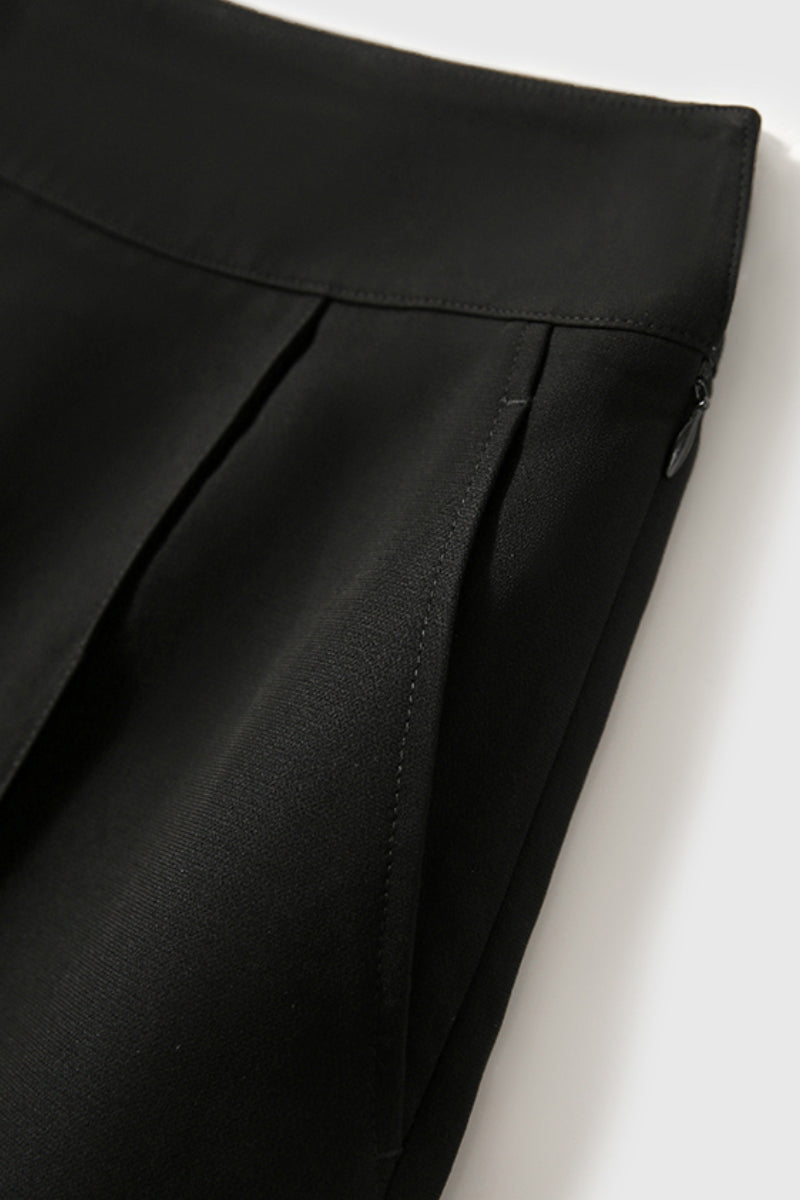 Regular-Fit Tailored Acetate-Blend Pleated Shorts