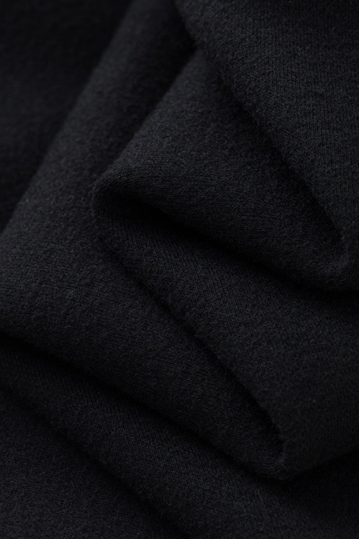 Relaxed Cashmere Blend Deep V-Neck Sweatshirt