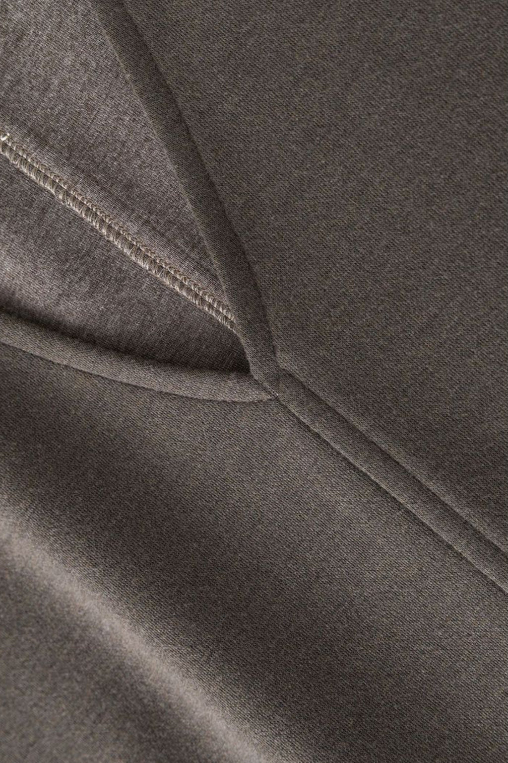 Relaxed Cashmere Blend Deep V-Neck Sweatshirt