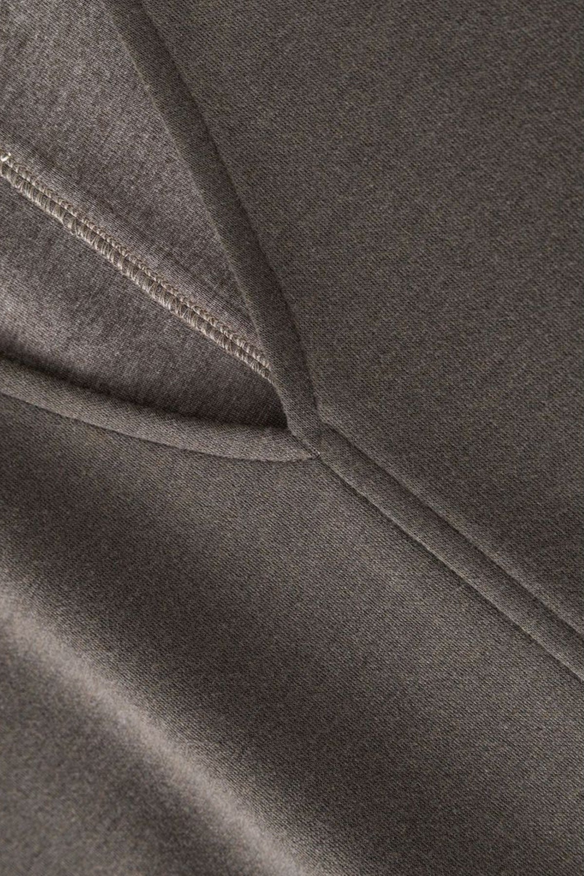Relaxed Cashmere Blend Deep V-Neck Sweatshirt