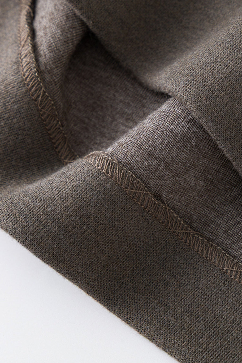 Relaxed Cashmere Blend Deep V-Neck Sweatshirt