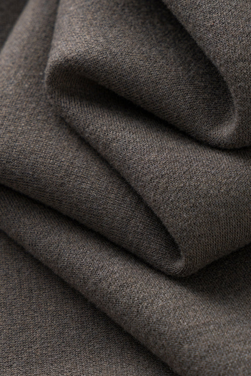 Relaxed Cashmere Blend Deep V-Neck Sweatshirt