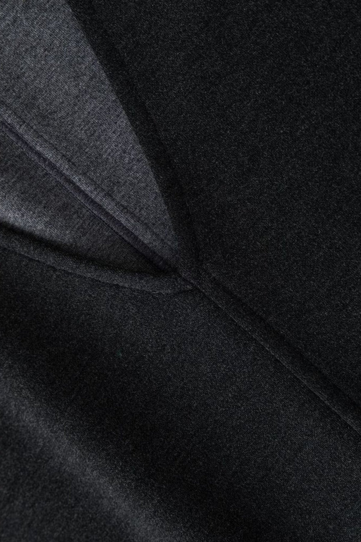 Relaxed Cashmere Blend Deep V-Neck Sweatshirt
