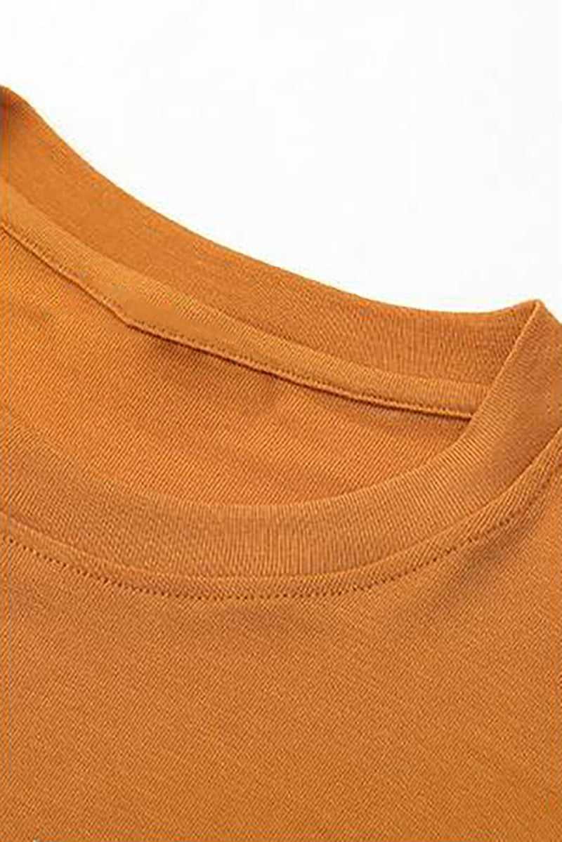 Relaxed Fit Lyocell-Silk Long-Sleeve Crewneck T-Shirt