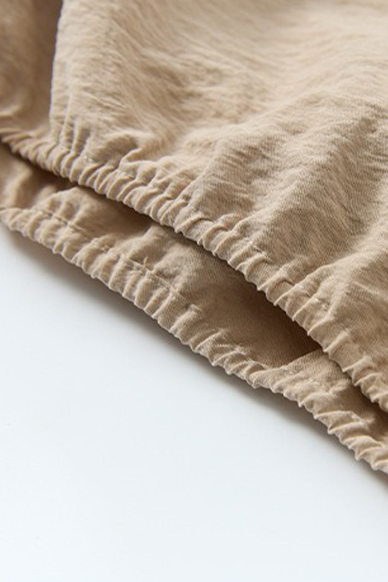 Silk Sleeveless Loose Fit Round Neck Top