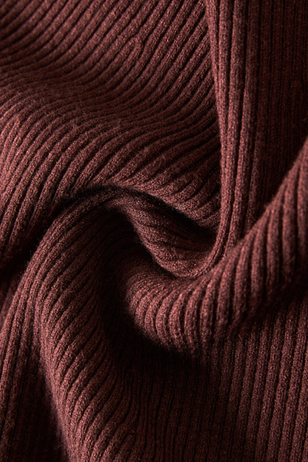 Soft Ribbed Long Sleeve Crewneck Maxi Sweater Dress