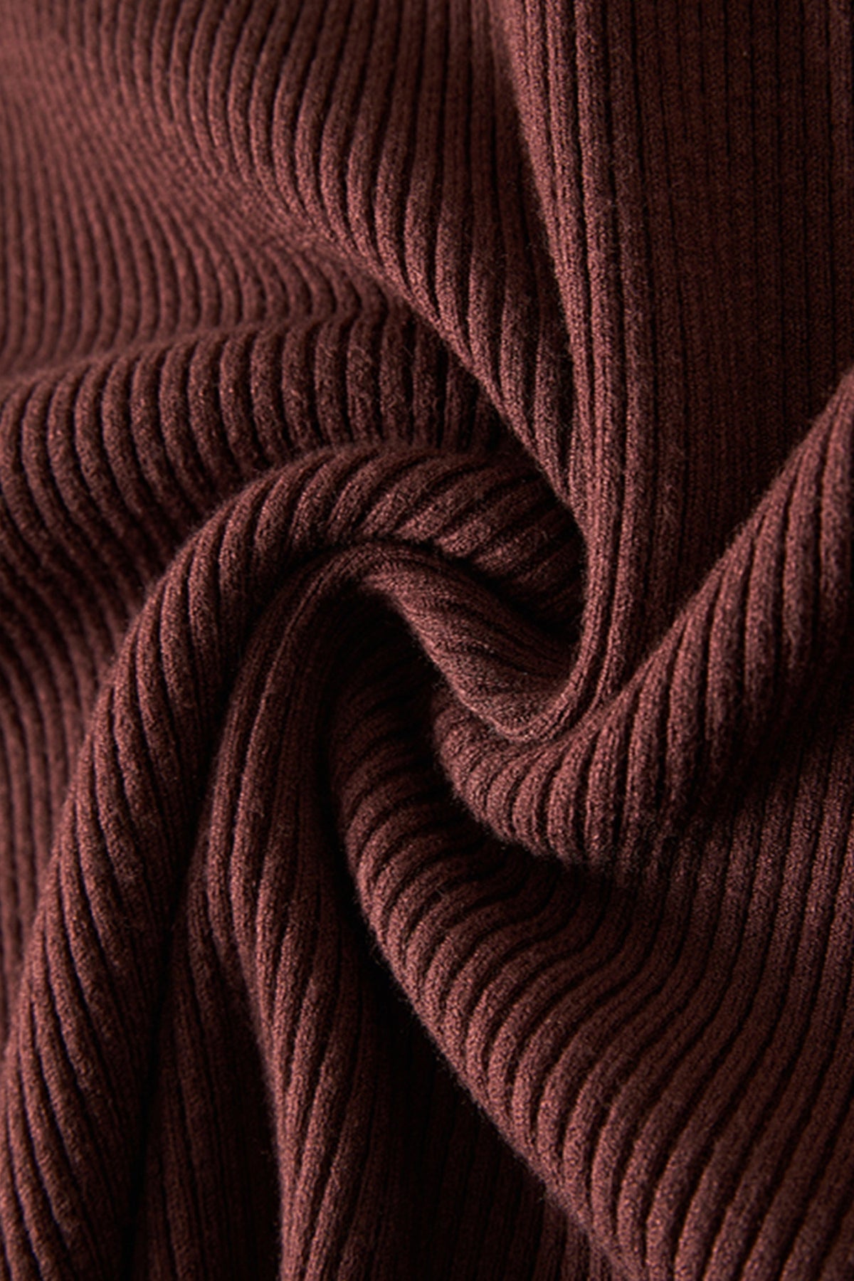 Soft Ribbed Long Sleeve V-Neck Maxi Sweater Dress