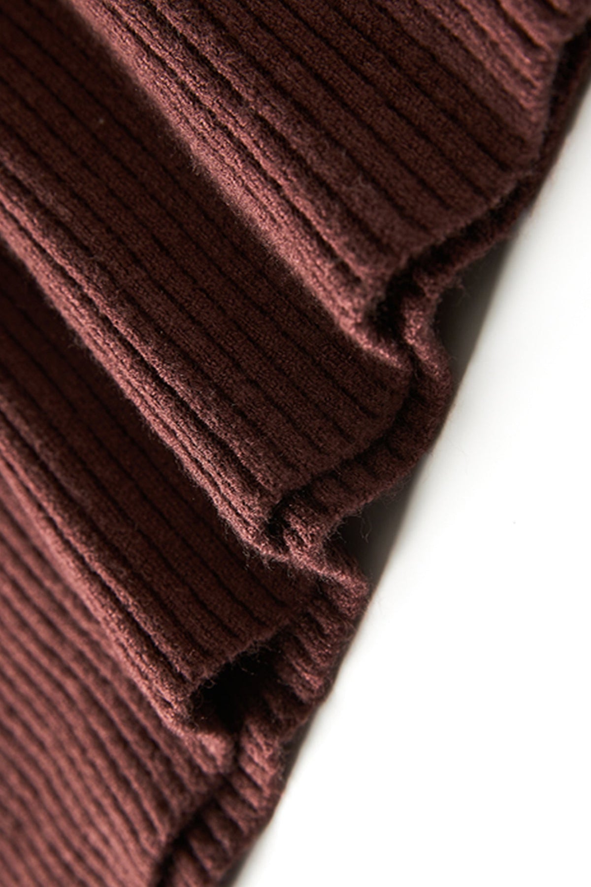 Soft Ribbed Long Sleeve V-Neck Maxi Sweater Dress