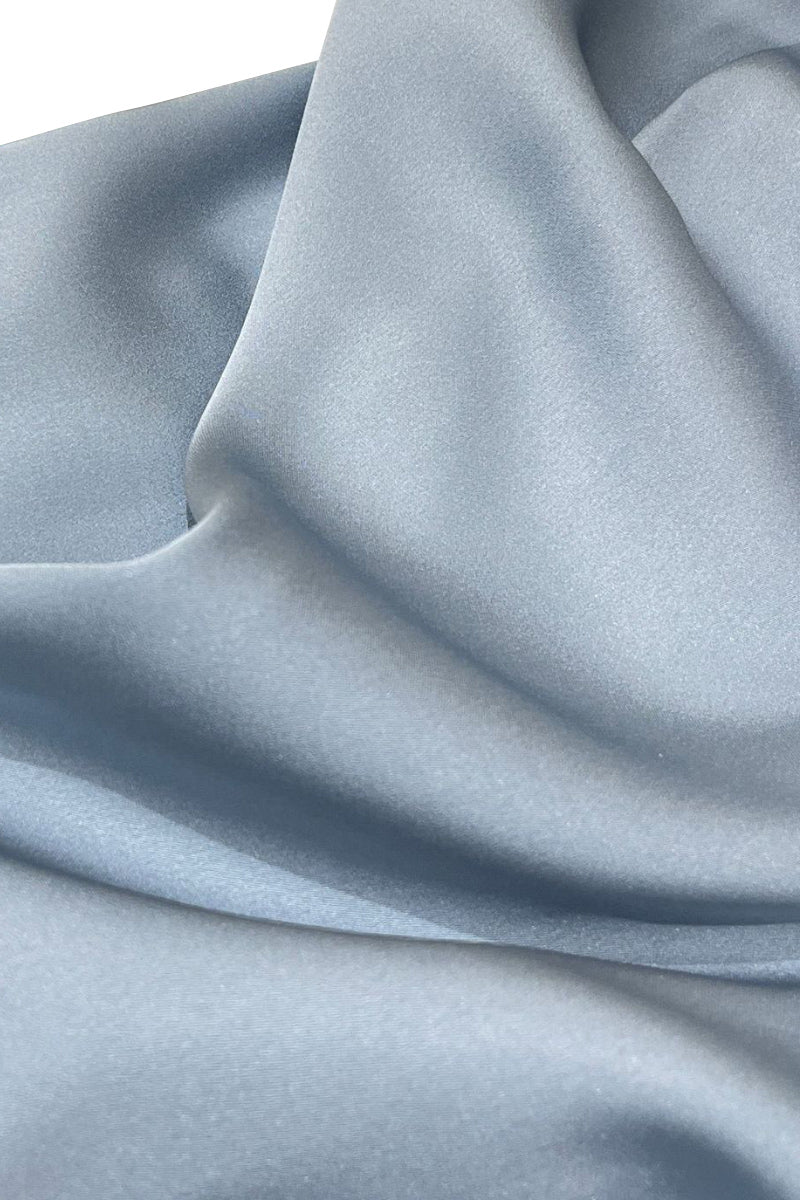 Stretch Silk Sleeveless V-Neck Pleated Shell Tank Blouse