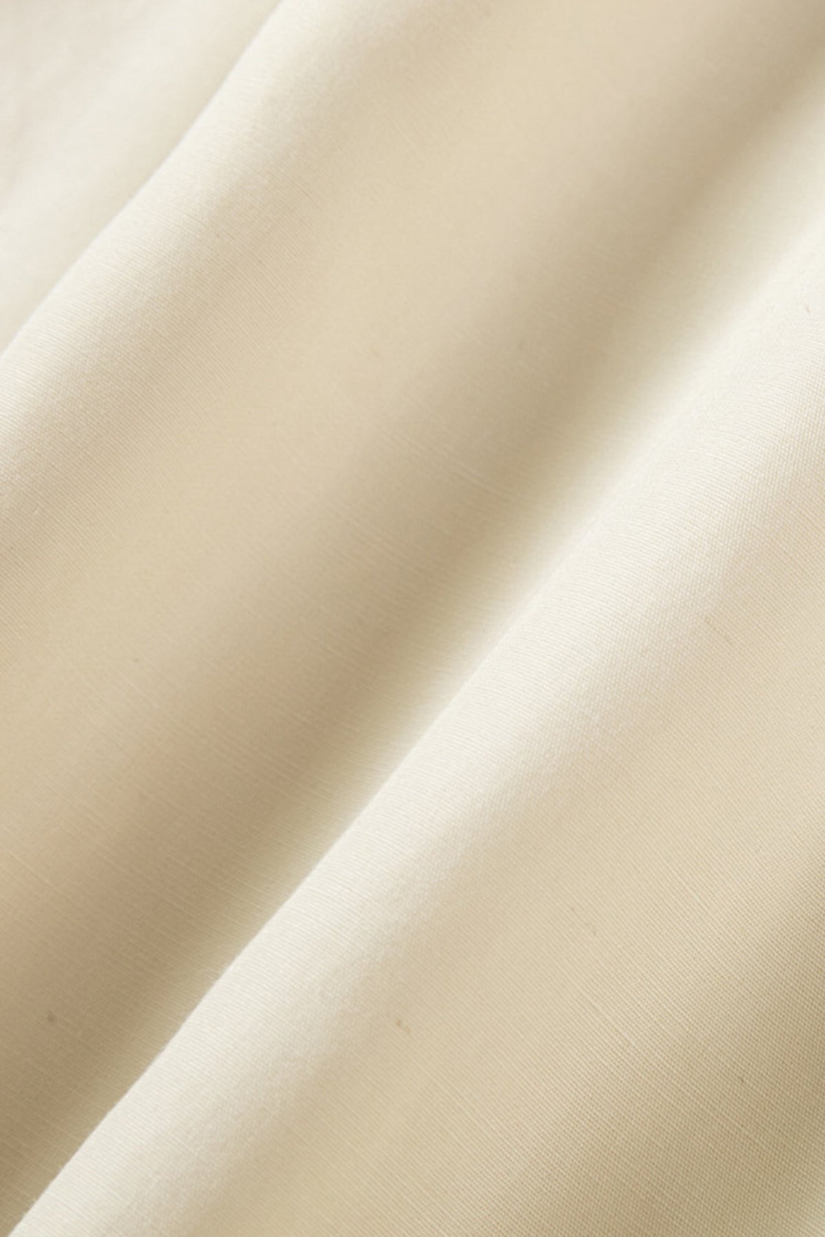 White Silk-Linen Sleeveless Maxi Dress with Pockets